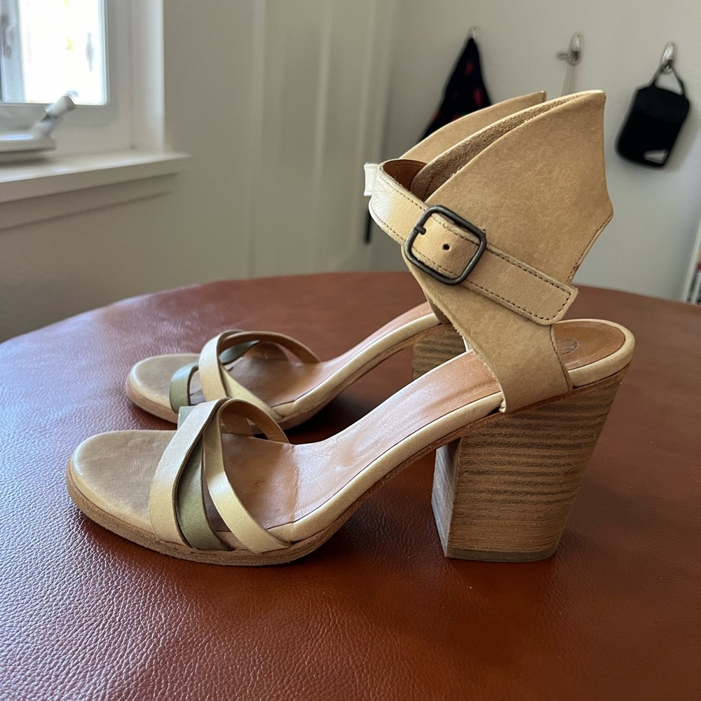 Pink neutral nude Coclico heels - Picture 5 of 6